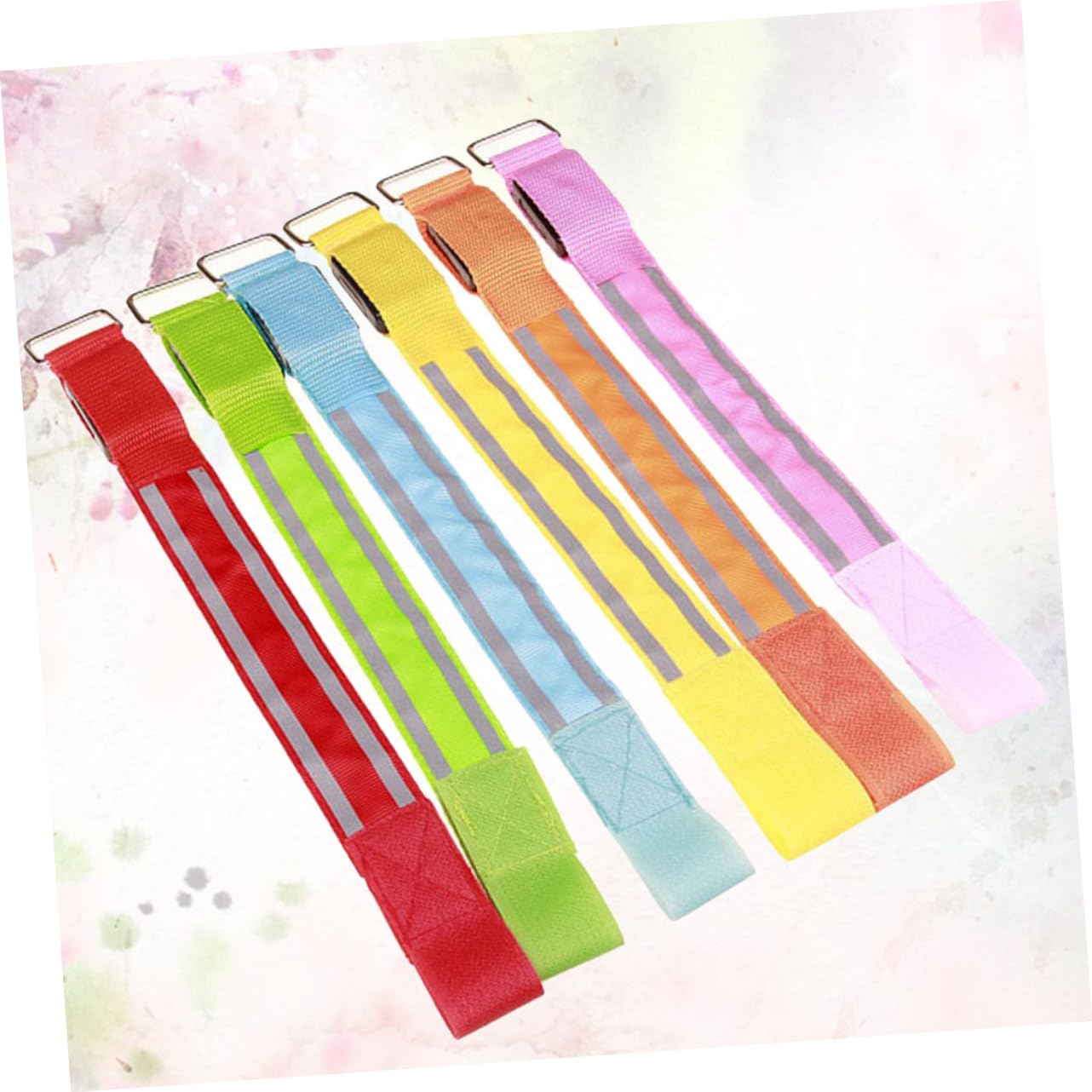 BESPORTBLE 12pièces Bracelets LED Réfléchissants pour Jogging Armbands Lumineux Remplaçables Équipement De Course pour Cyclisme Et Activités De Plein Air Aléatoires