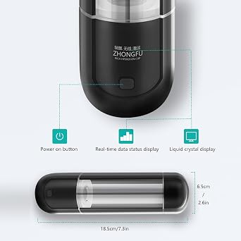 Hydrogen-Rich Water Cup, Portable Dual-use, Wireless Charging, LCD Display, Base Separation, regulating Water weak Alkaline, Applicable to Pure Water, Rapid Electrolysis Water.