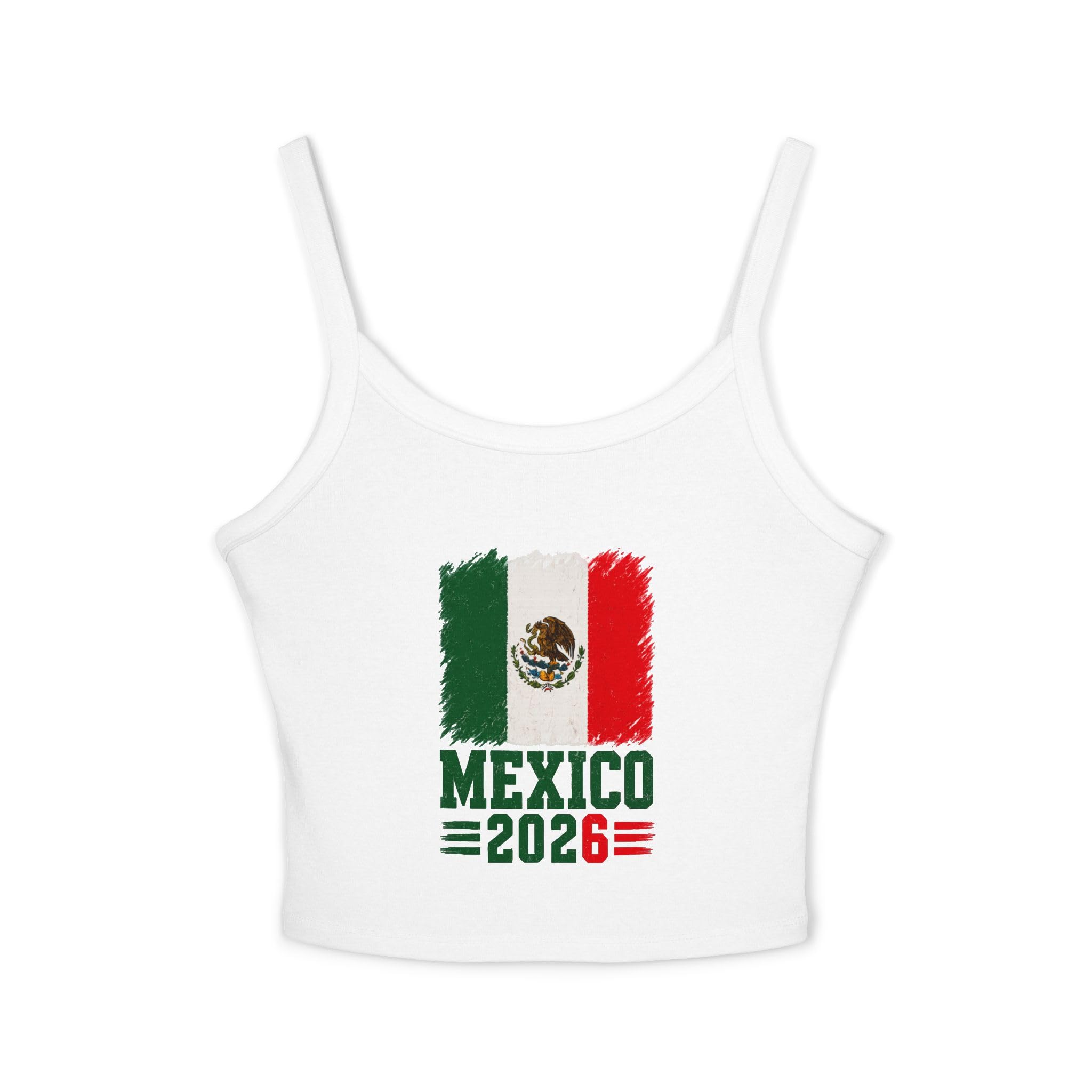 Mexico Flag 2026 Tank Top | Mexican Flag Football World Cup Support