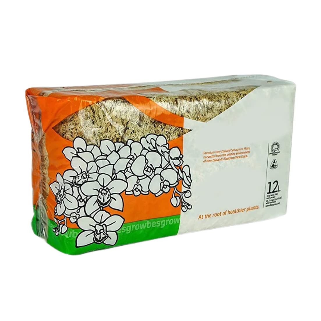 Sphagnum Moss, Dried Sphagnum, 150g/bag Dry Moss for Reptiles, Bedding and Terrarium Pet Supplies