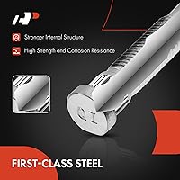 Vista 4 de A-Premium M12-1.50 - Juego de 10 pernos de rueda compatibles con Chevrolet Malibu Cruze Orlando Sonic Spark Trax Volt Cadillac ATS ELR Buick