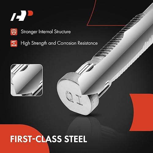 Miniatura 4 de A-Premium M12-1.50 - Juego de 10 pernos de rueda compatibles con Chevrolet Malibu Cruze Orlando Sonic Spark Trax Volt Cadillac ATS ELR Buick