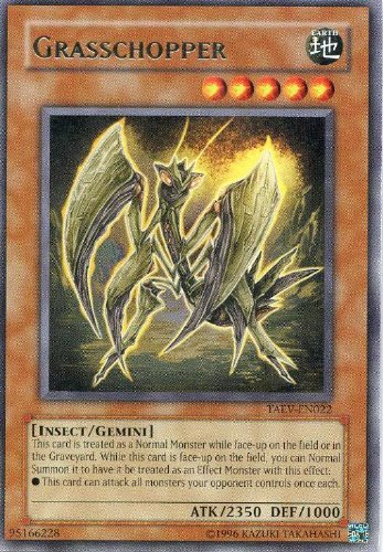 Yu-Gi-Oh! - Grasschopper - Unlimited Edition - Rare miniatura 1
