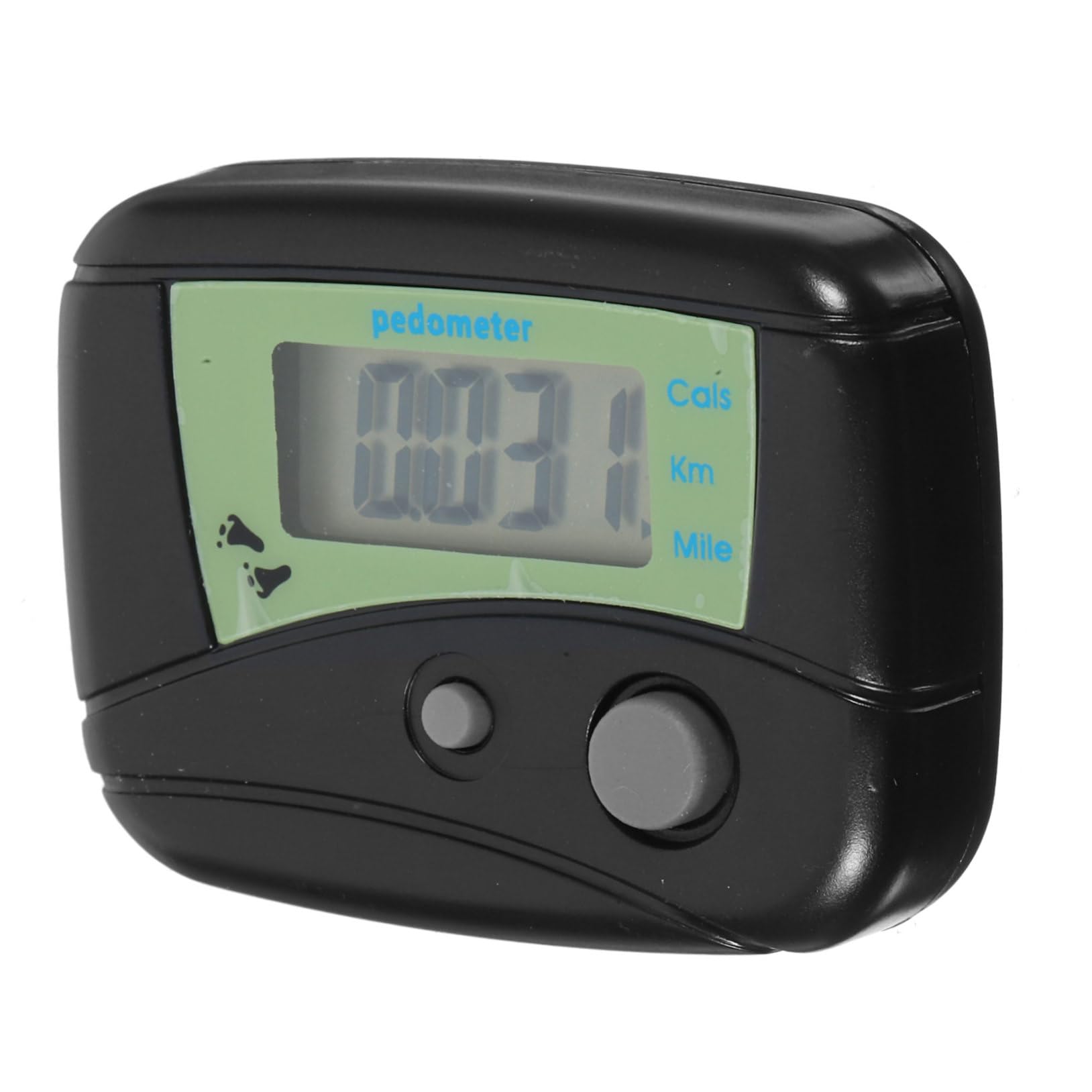 Kisangel Lot de 10 Podomètres Numériques Multifonctions avec Écran LCD Compteur De Compteur De Calories Podomètre pour Le Fitness Noir