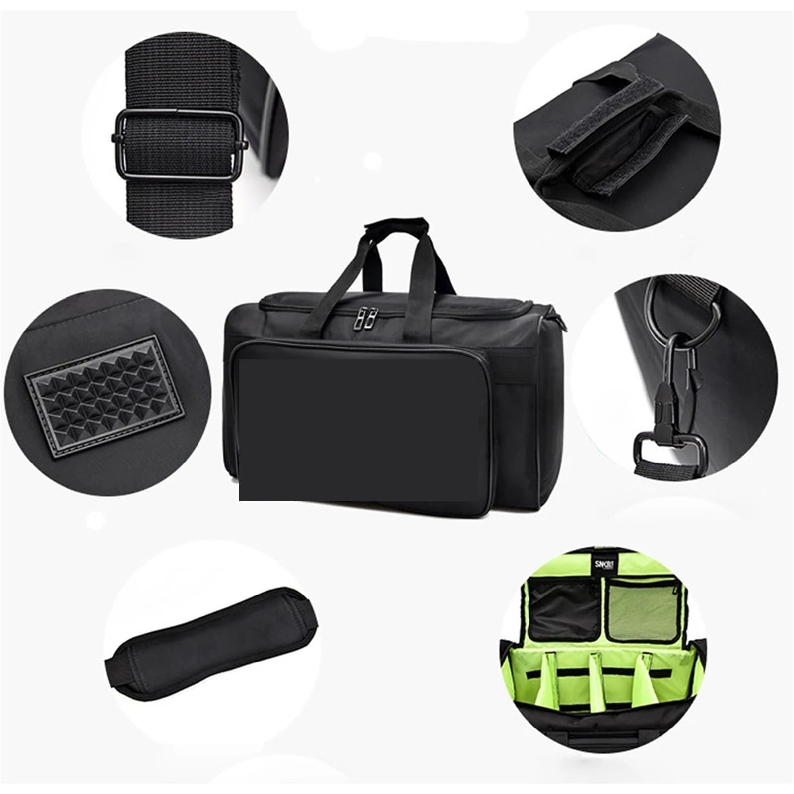 Große Sport- und Trainingstaschen mit Mehreren Fächern for Herren, Sneaker, Sporttasche, Schuhe, Verpackungswürfel, Organizer, wasserdichte Umhängetasche für Herren,Damen
