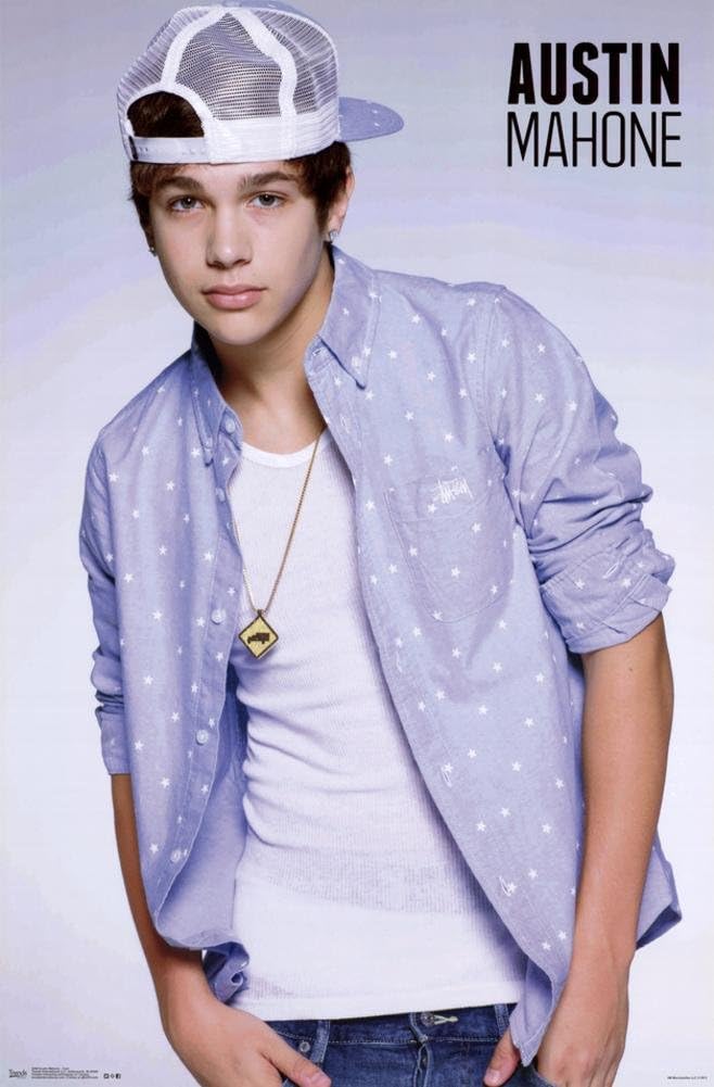 Austin Mahone - Doorway Music Poster 22 x 34in