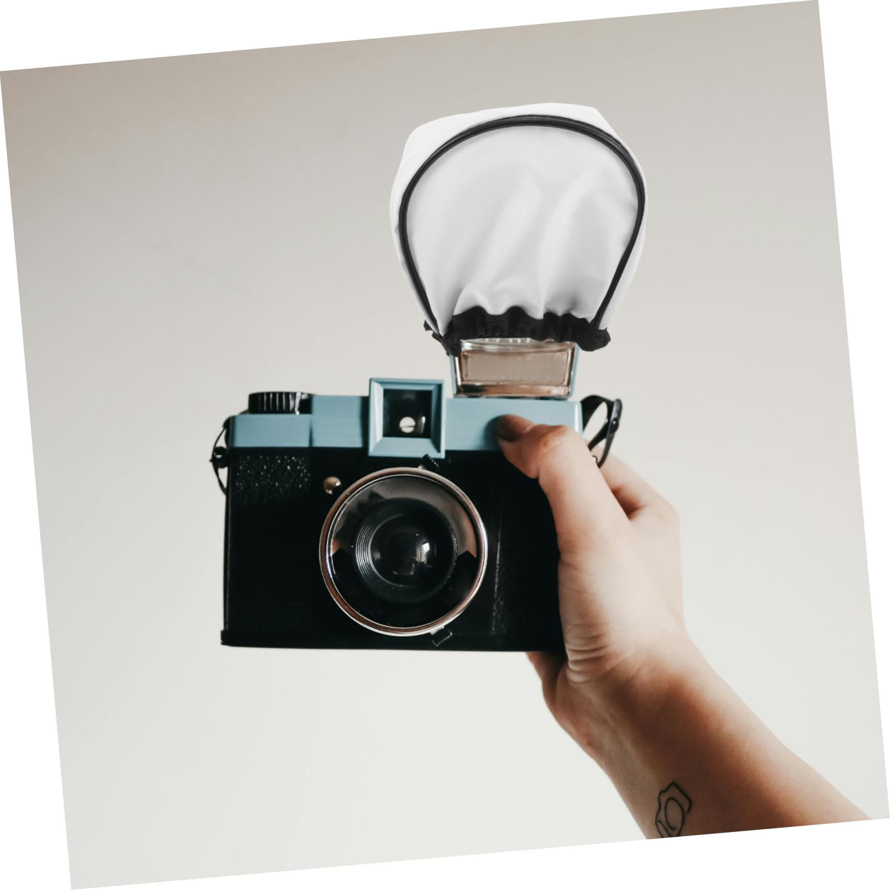 Amazon | HOMSFOU ユニバーサルカメラフラッシュディフューザー布 照明