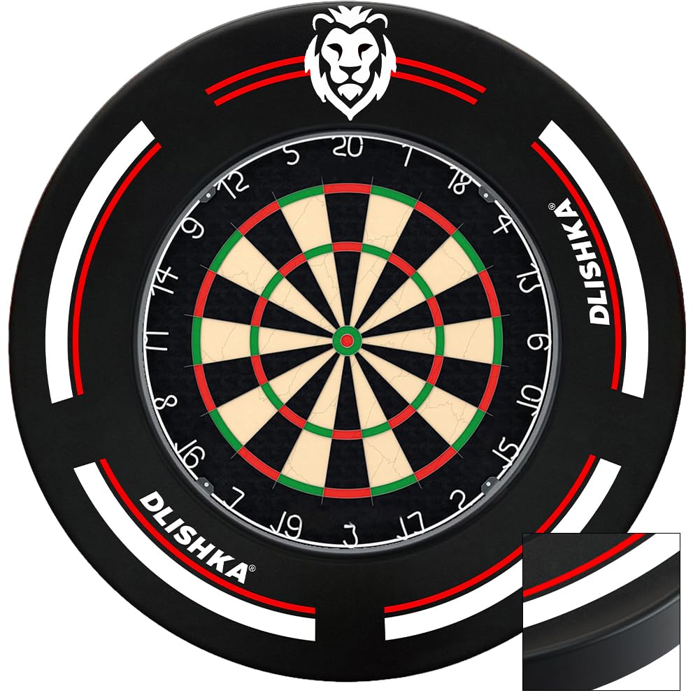 T:2.5CM Dart Board Surround Ring,Durable EVA Dartboard Surround Wall Protector,Indoor and Outdoor Dart Board Surround,Ideal for Family and Party Games,Perfect Darts Accessory. (Lion) โ image 1