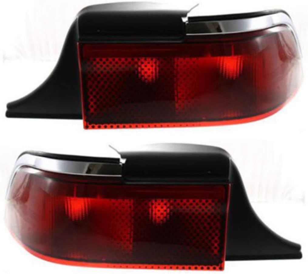 CarLights360 For Mercury Grand Marquis 1995-1997 Tail Light Assembly Unit Passenger Side FO2801145 | F5MY 13404 A