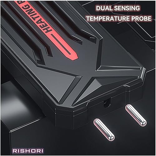 Miniatura 4 de Calentador de acuario, calentador de tanque de peces de 1200 W para agua salada y agua dulce, calentador sumergible inteligente de titanio con