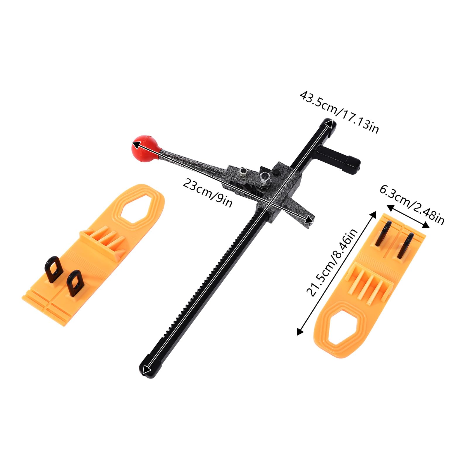 Car Dent Repair Kit – Glue Puller Tabs & Manual Expander For Paintless Dent Removal