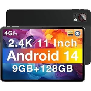 SGZYEZJS OOGE T30SE Tablet 2.4K Pantalla certificada TÜV 9GB+128GB T606 Octa Core Quad Speaker 8580mAh 10W Carga Android14 Versión Global