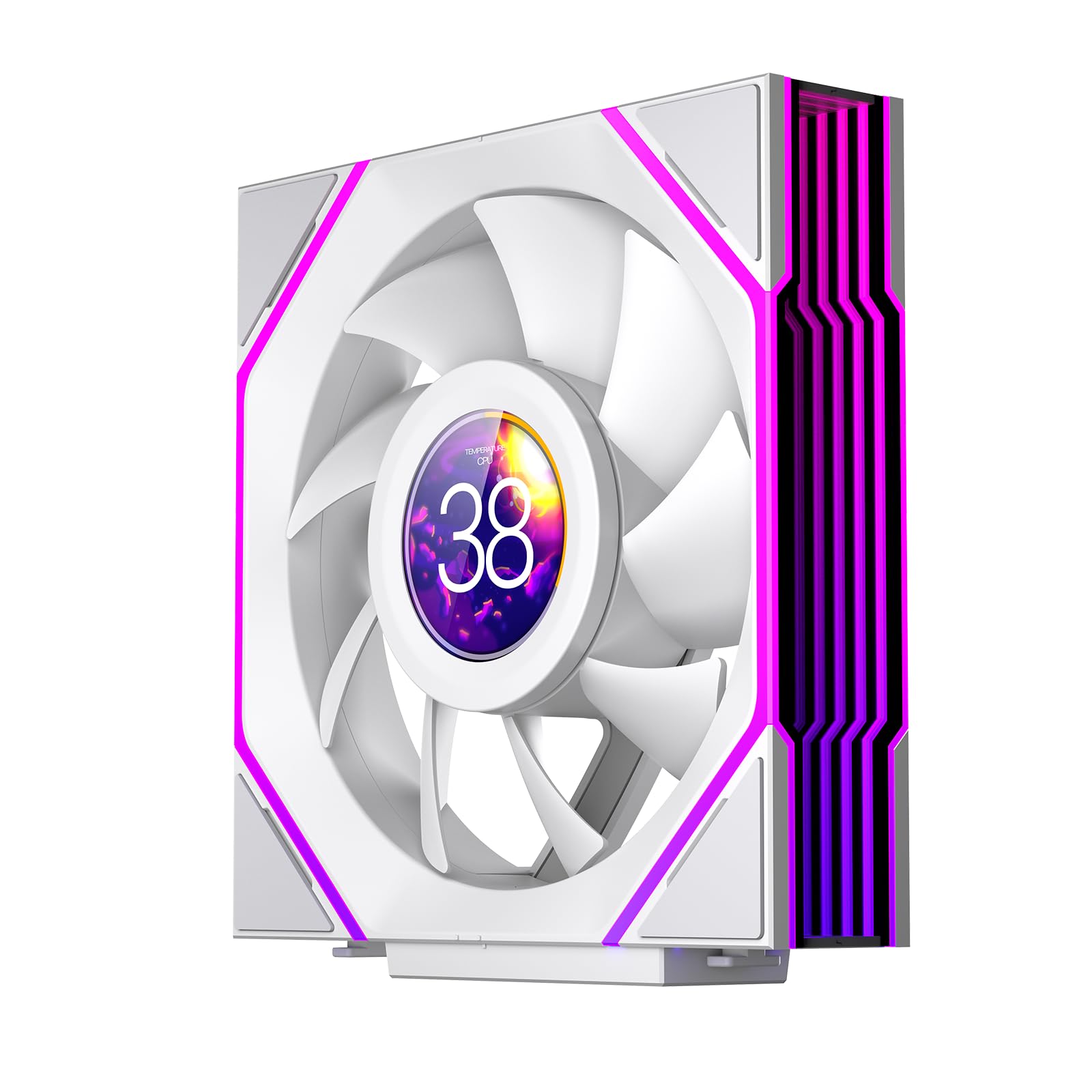 Photo 1 of Jungle Leopard Interstellar V4 LCD 120mm Case Fan