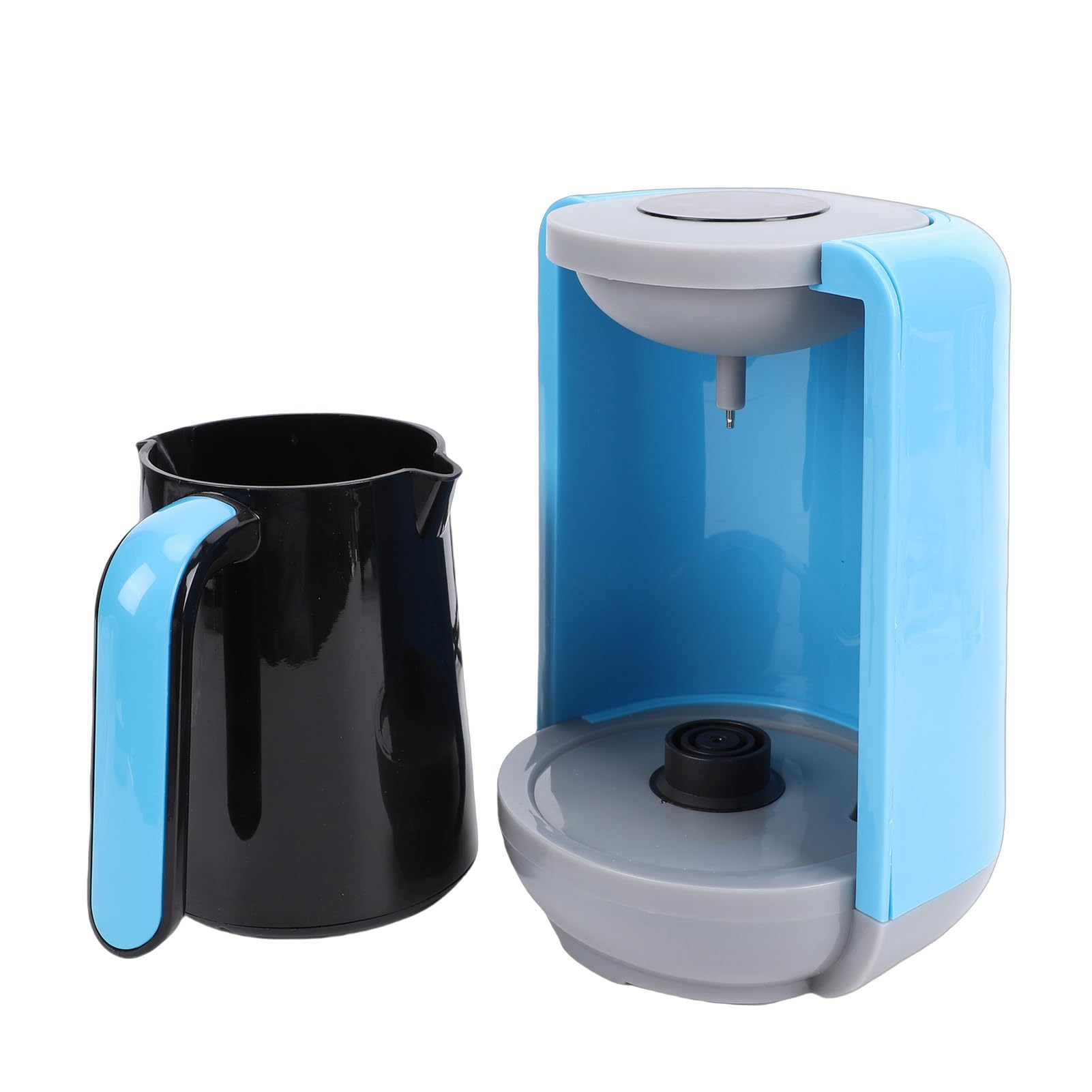Macchina per caffè Turco da 400 W, Rapidamente un caffè Saporito in 5 Minuti, Macchina per Automatica, per il tè con Tazza, Uso Multifunzionale per Viaggi in (Blu)