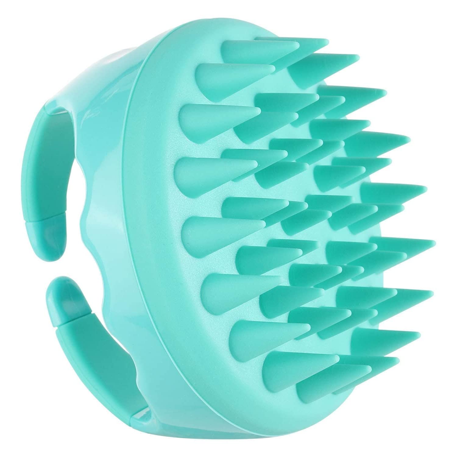 VALKYRIE Scalp Massager Shampoo Brush, Wheat Straw body with Soft Silicon Bristl — Flash AI Score 94/100