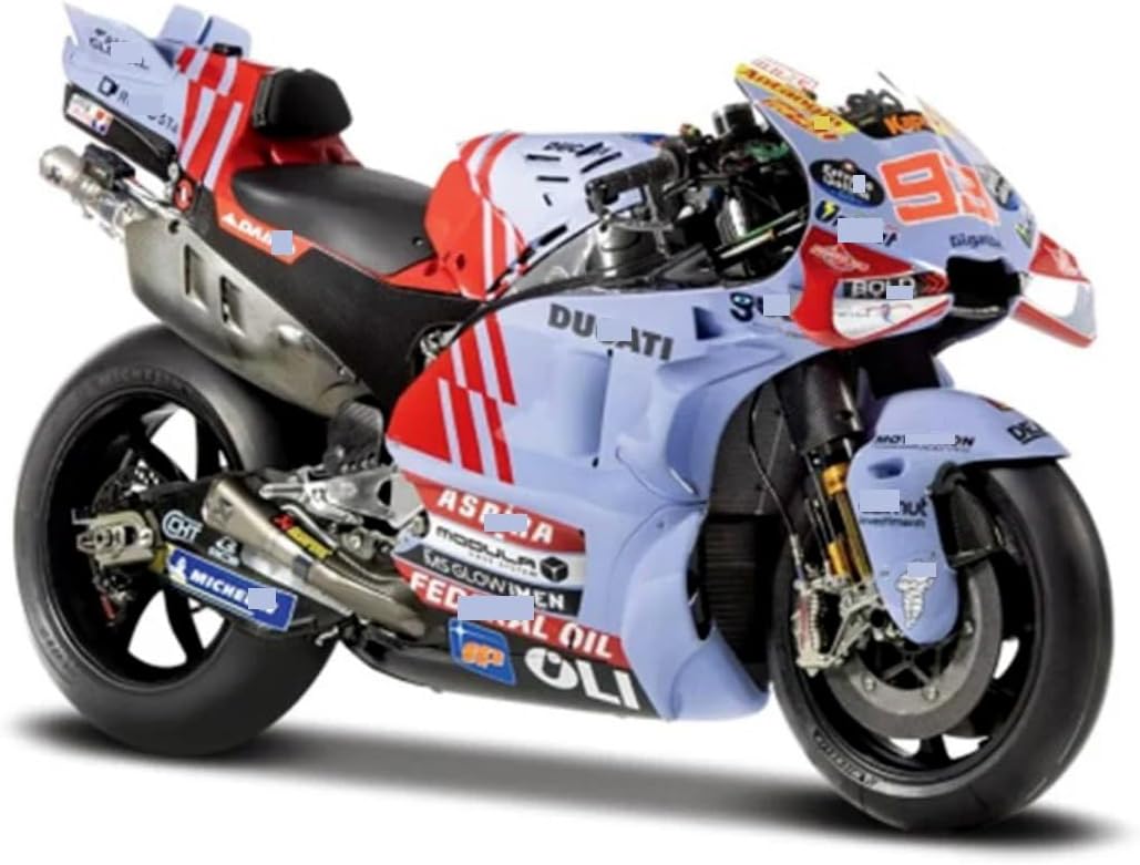 HTLNUZD 2024 1/18 GP23#93 Motorcycle Adult Alloy Miniature Diecast Model GP Collection Custom Gift