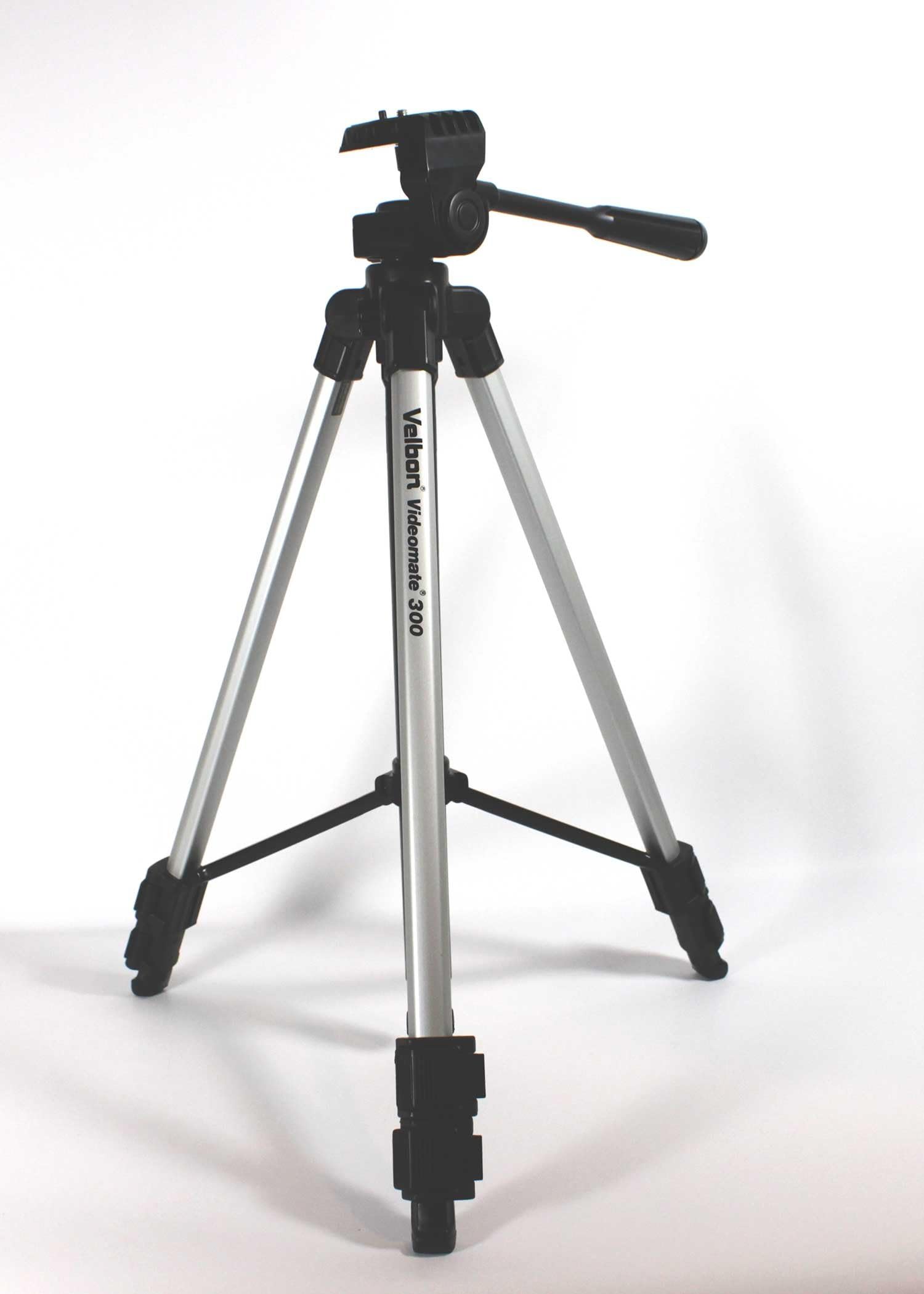 VelbonVideomate 300 Lightweight Video Tripod with Panhead
