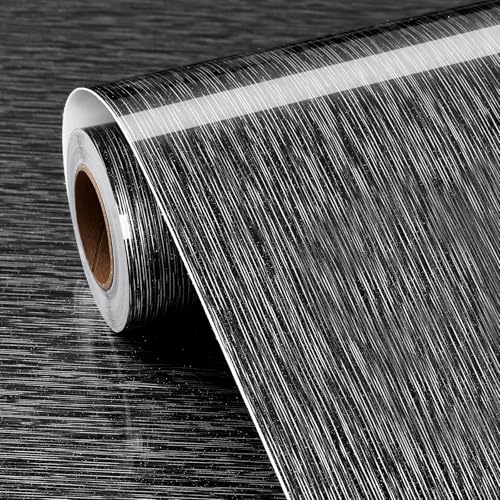 Papel de contacto impermeable de vinilo metálico extraíble y lavable para proteger encimeras 8