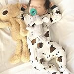ZIPPYJAMZ Sommeil pour bébés, biologique GOTS Coton, Pyjama pied avec fermeture éclair d'étanchéité