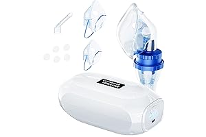 Portable Nebulizer Compressor Machine for Adults and Kids, Nebulizer Kit with 3...
