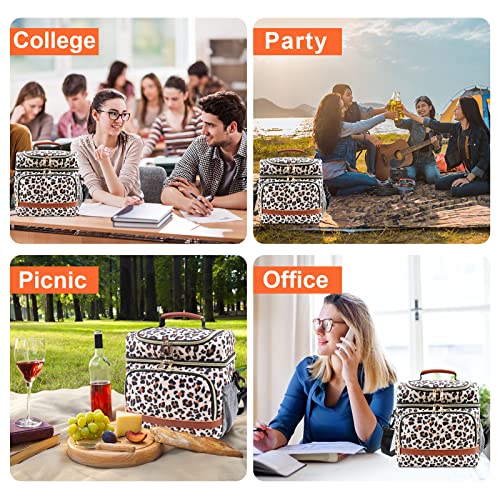 Yesbag Lunch Bag For Women, Leakproof Insulated Soft Adult Lunch Tote Cooler Bag Box With Adjustable Shoulder Strap For Office & Picnic #TOP5