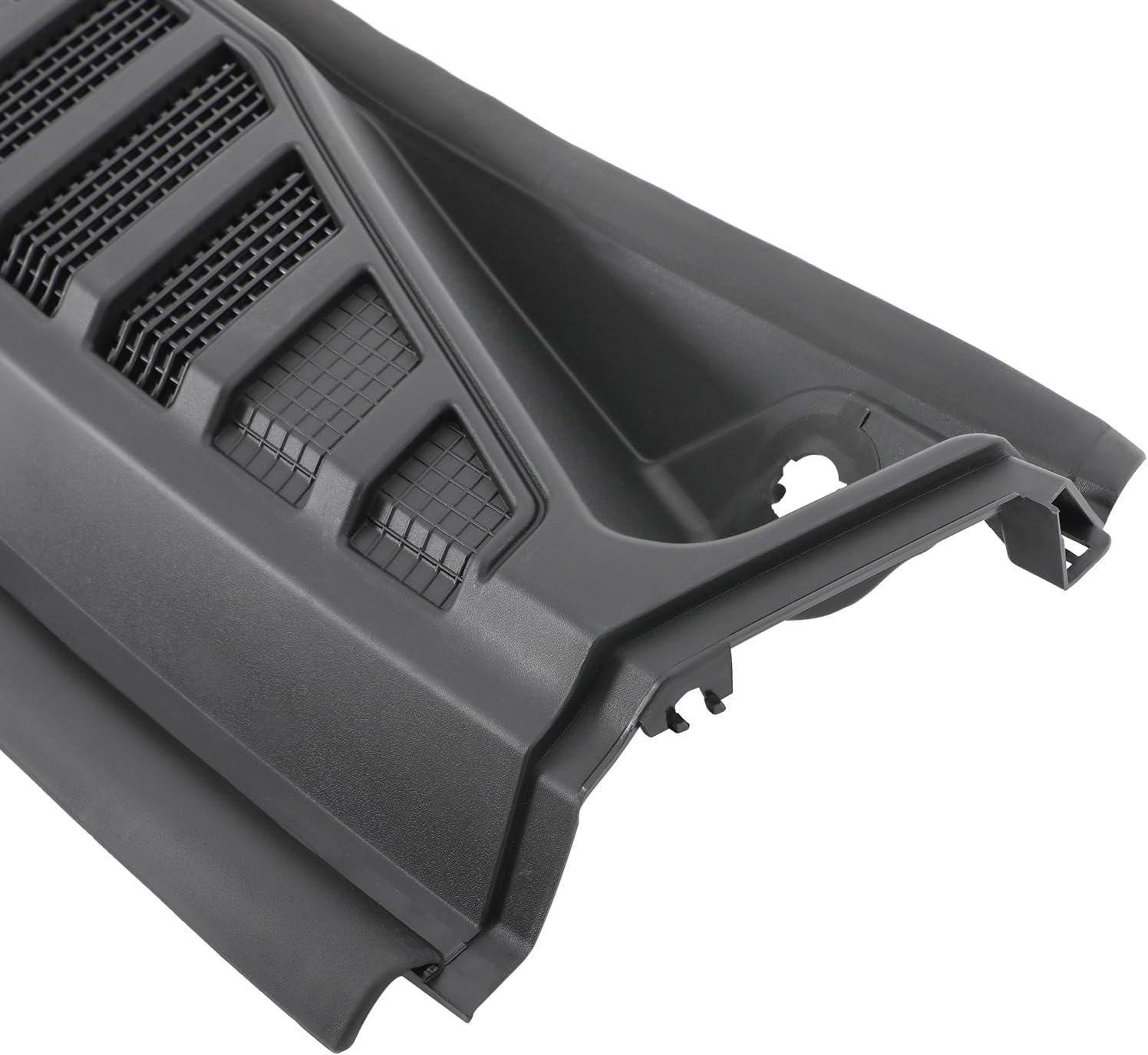 Wiper Cover Panel Kit for Ford F-150 2015 2016 2017 2018 2019 2020 Windshield Window Wiper Cowl Direct Replacement Black FL3Z15022A69A FL3Z25022A69B