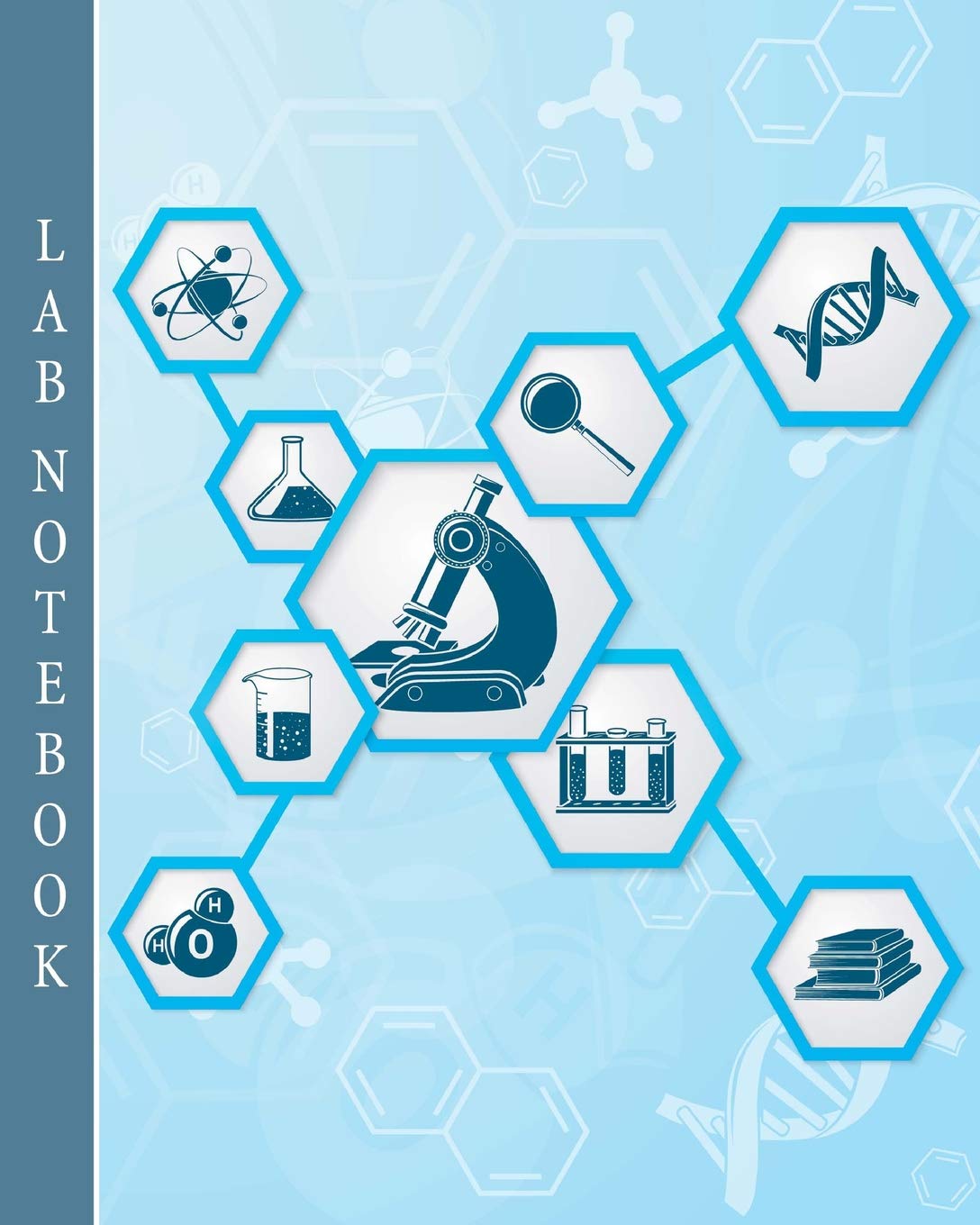 Buy Lab Notebook Student Lab Notebook, Primary Record 110 Pages, 8" x 10" Lab Journal Log Book