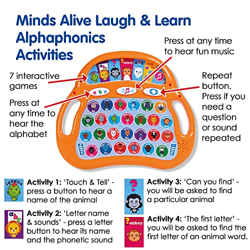 Minds Alive, MA04 Alphaphonics Toy for Kids-Helps Child Development, Recognition - Image 3