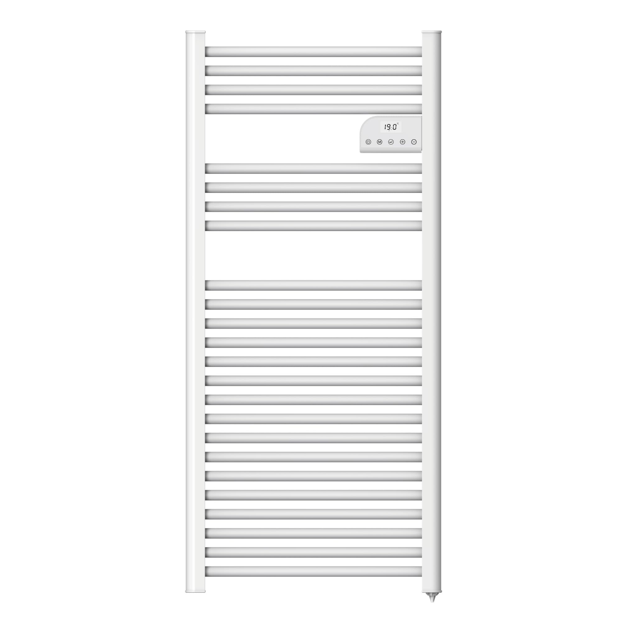 Sèche-serviettes électrique 750W à thermostat programmable Cosyup Olen à inertie sèche