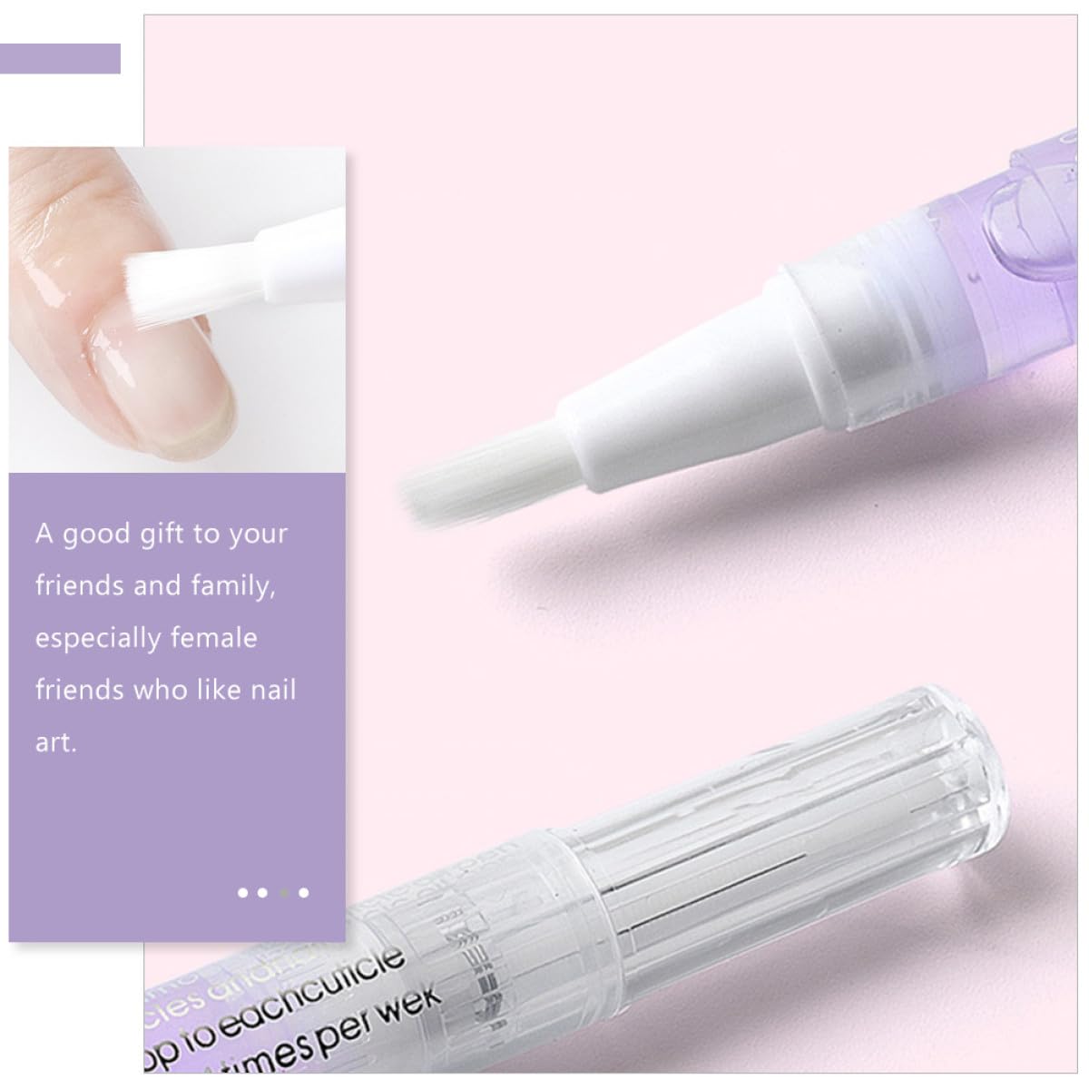 Lápiz para Cutículas de Manicura Aceite Nutritivo, 10 Unidades, Repara Uñas Ásperas, Portátil para Uso en Salón de Manicura Casa Varios estilos