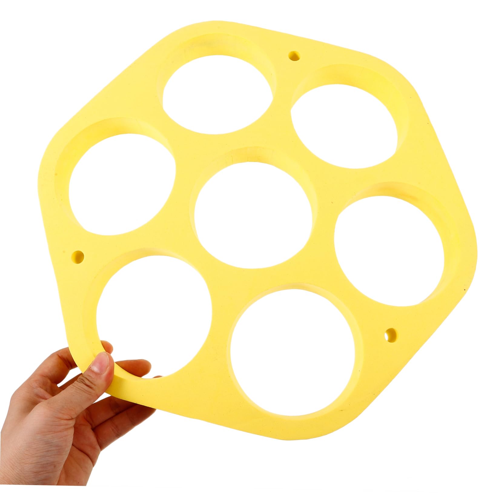 Palla da Lancio Galleggiante per Piscina, Set 1 Pezzo in Eva Giallo