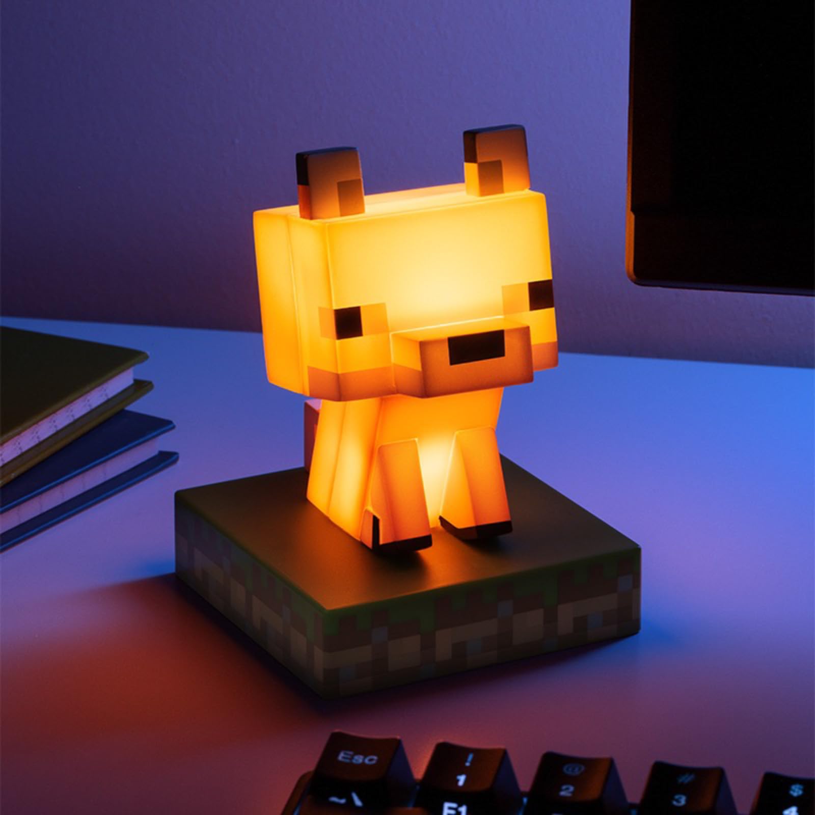 Lampe Bureau PALADONE LAMPE DE LECTURE MINECRAFT ALLAY À CLIPSER - LAMPE DE Lampe Led