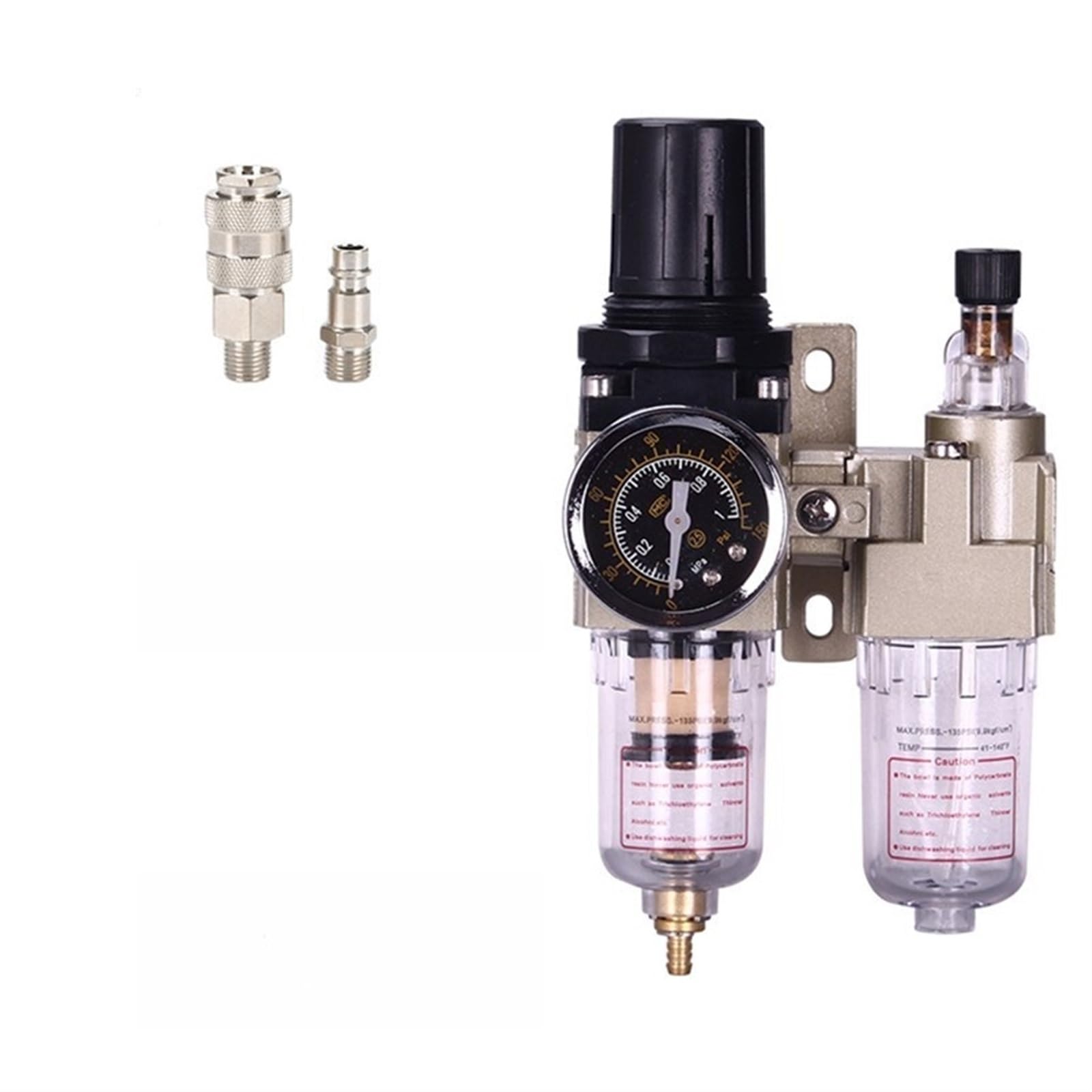 Air Pump Compressor Oil Filter Regulator Trap Pneumatic Water Separator Pressure Manual Drainage Supply AC2010-02