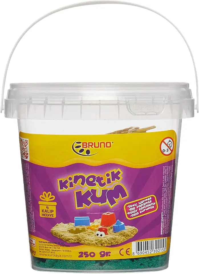 Bruno Kinetic Sand 250g (4 Molds Gift)