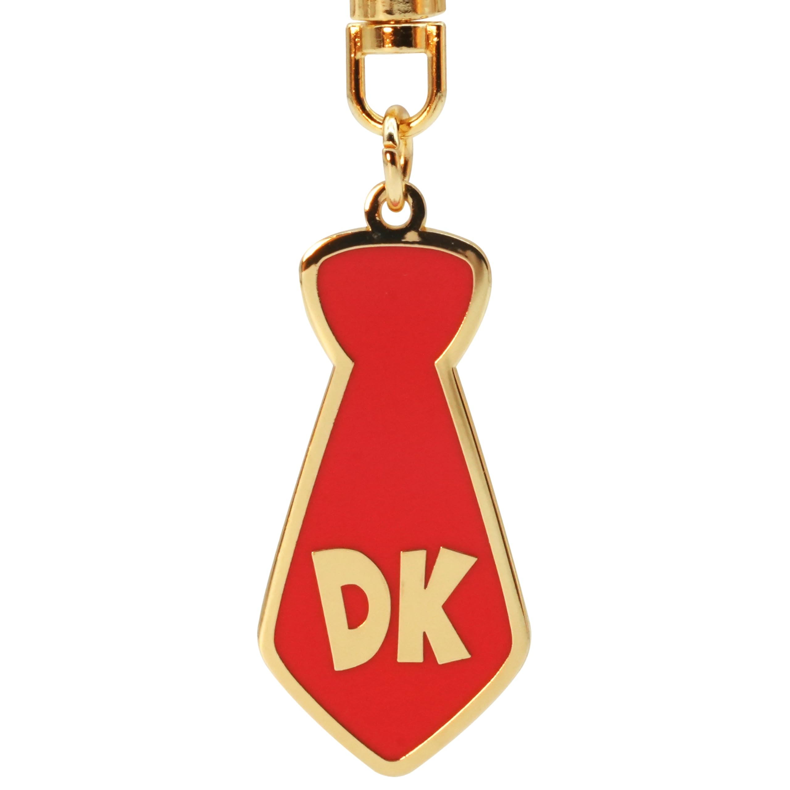 ABYSTYLE – Donkey Kong Tie Keyring – Official Product – PVC – Collector Accessory – Metal Ring