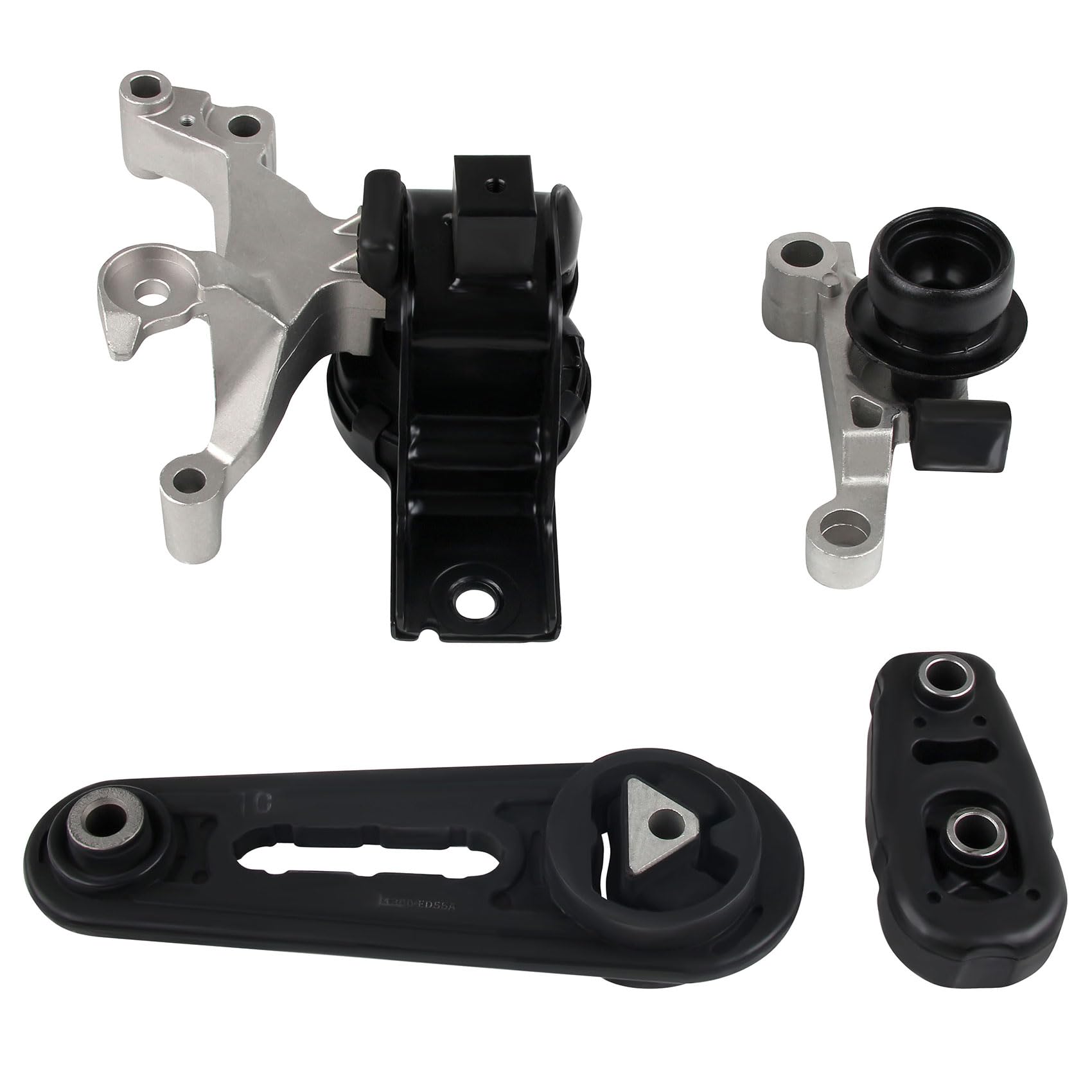 Engine Motor Mount Compatible with 2007 2008 2009 2010 2011 2012 Nissan Sentra 2.0L w/AUTO CVT OE A4345 A4346 A4348 A4318 Set of 4