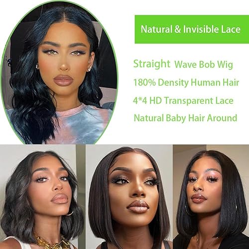 Miniatura 3 de TREYONCE Wear And Go - Peluca de cabello humano sin pegamento, encaje frontal HD precortada, pelucas de cabello humano prearrancado con cierre de 4