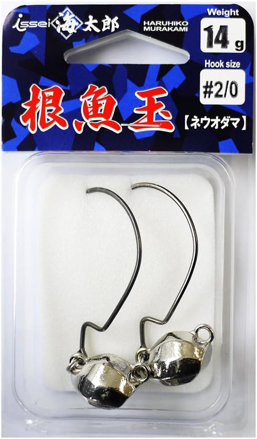 Issei Umitaro Jig Head Root Fish Ball 0.5 oz (14 g) #2/0.