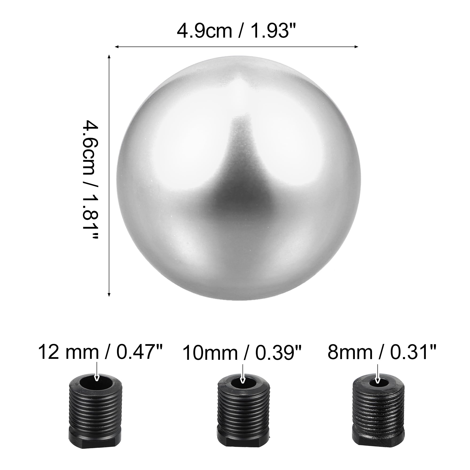 Amazon.com: X AUTOHAUX 1 Set Universal Aluminum Alloy Car