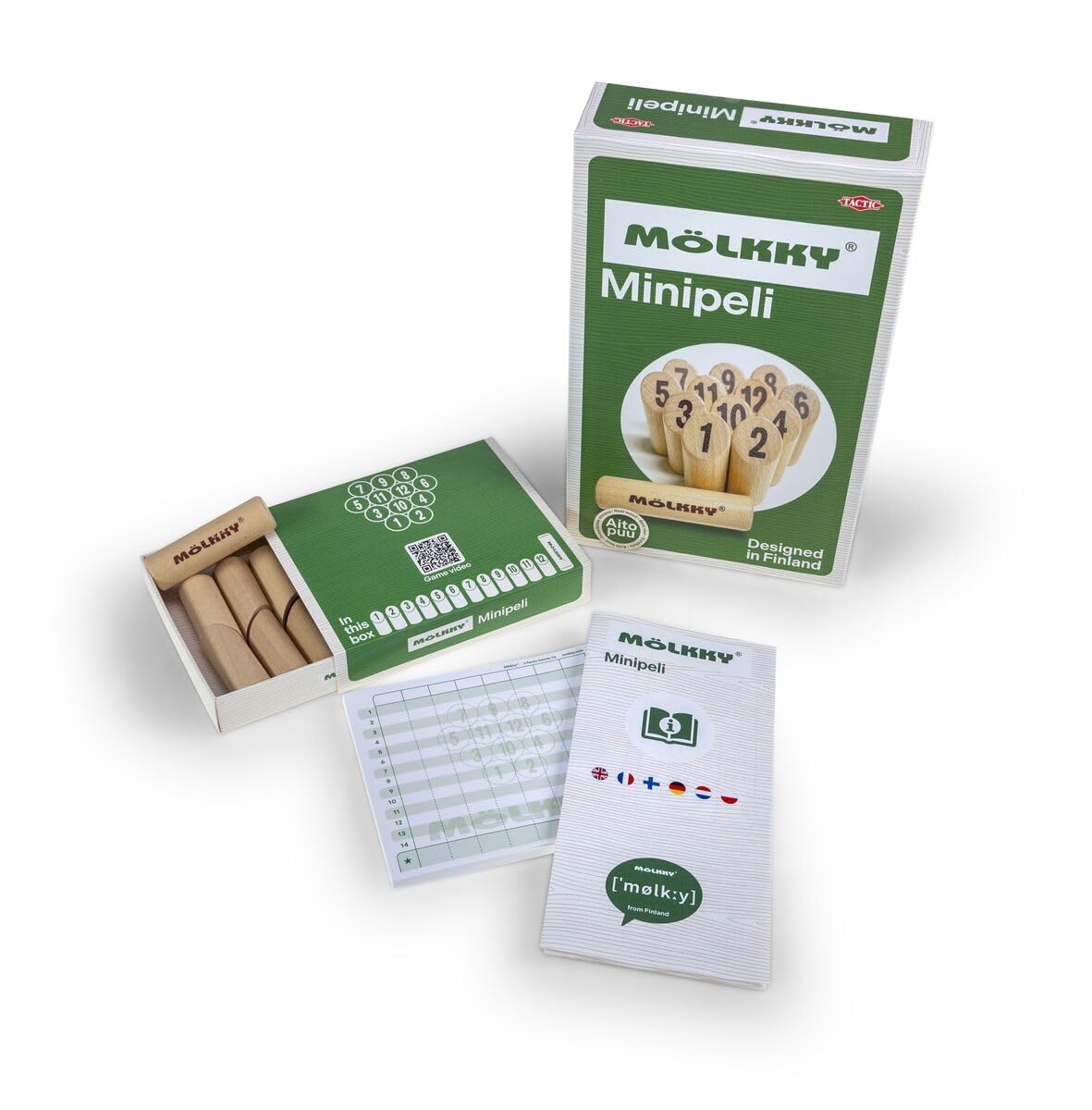 Jeu Mölkky – Lancer De Quilles En Bois, 6 Cm, Pour Jardin, Plage Ou Parc