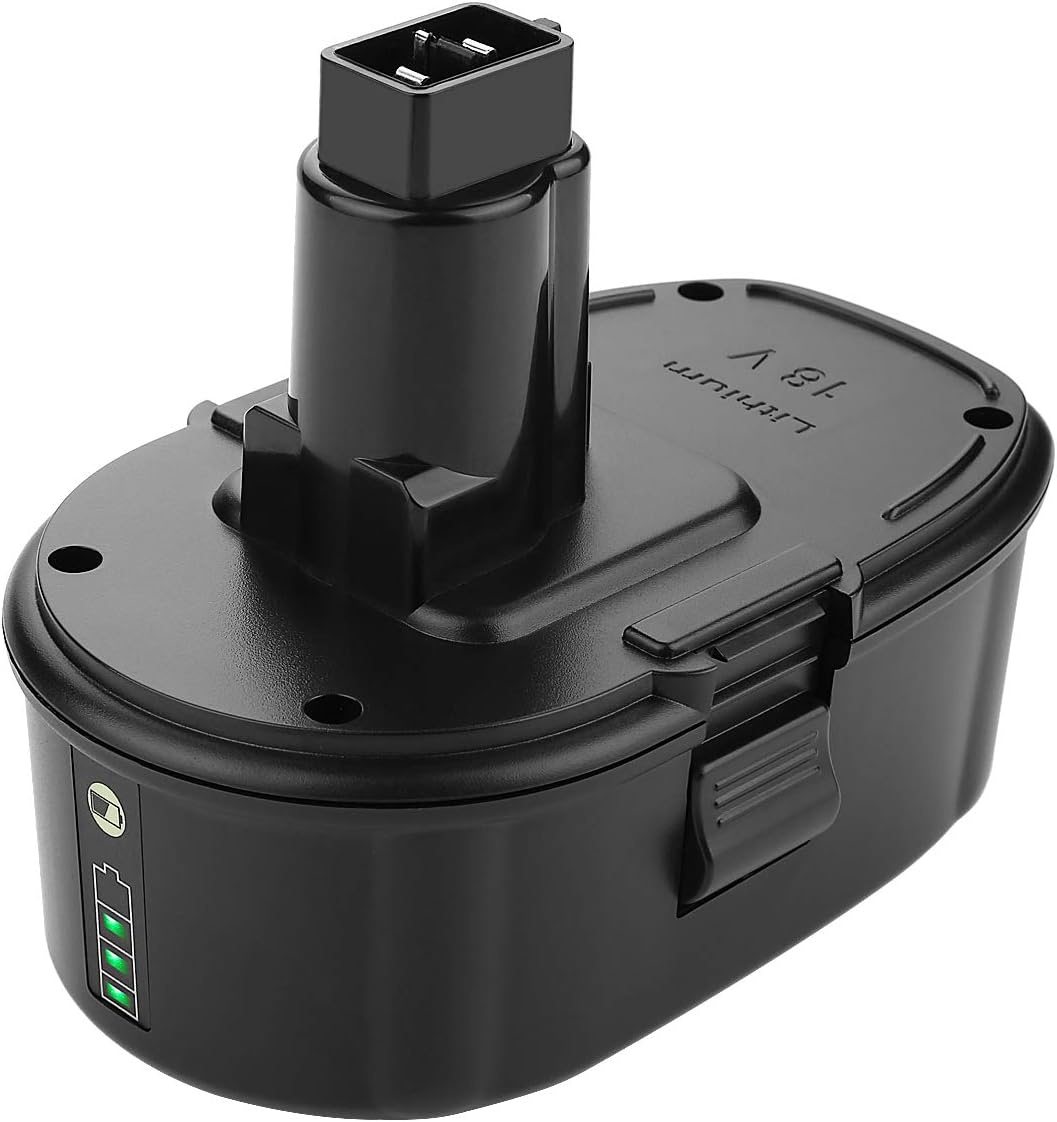 ANTRobut Replacement DC9096 5000mAh Lithium-ion 18 Volt battery for Dewalt 18v xrp battery DC9096 DC9098 DC9099 DE9039 DE9095 DE9096 DE9098 DW9095 DW9096 Dewalt Cordless Drill dewalt 18v battery