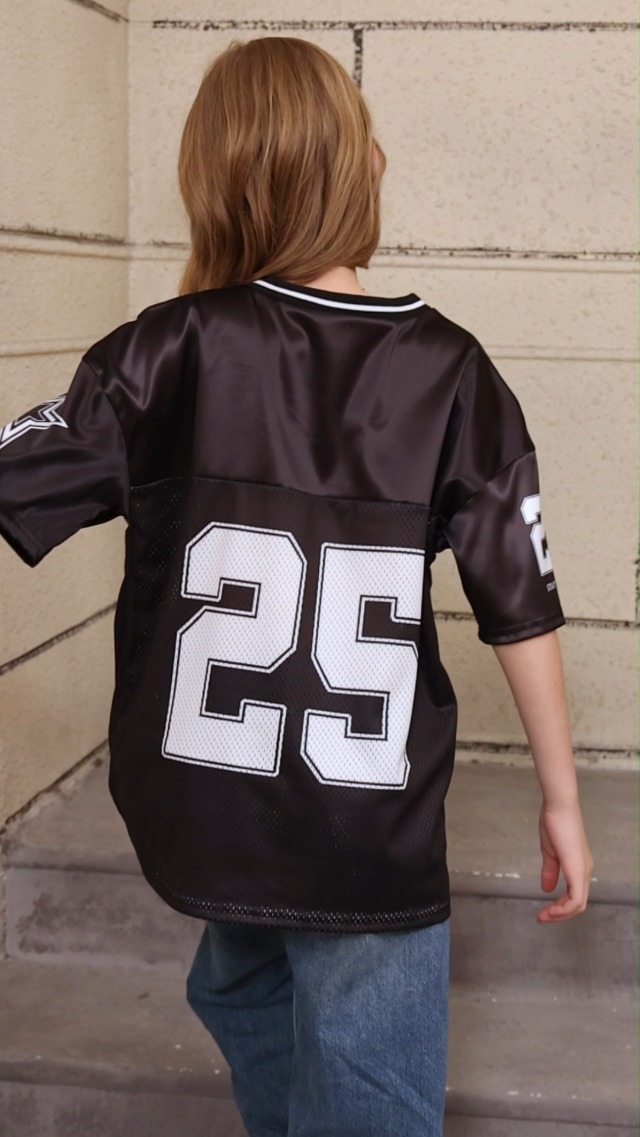 Amazon.com: WDIRARA Girl's Number Graphic Jersey Shirts Short