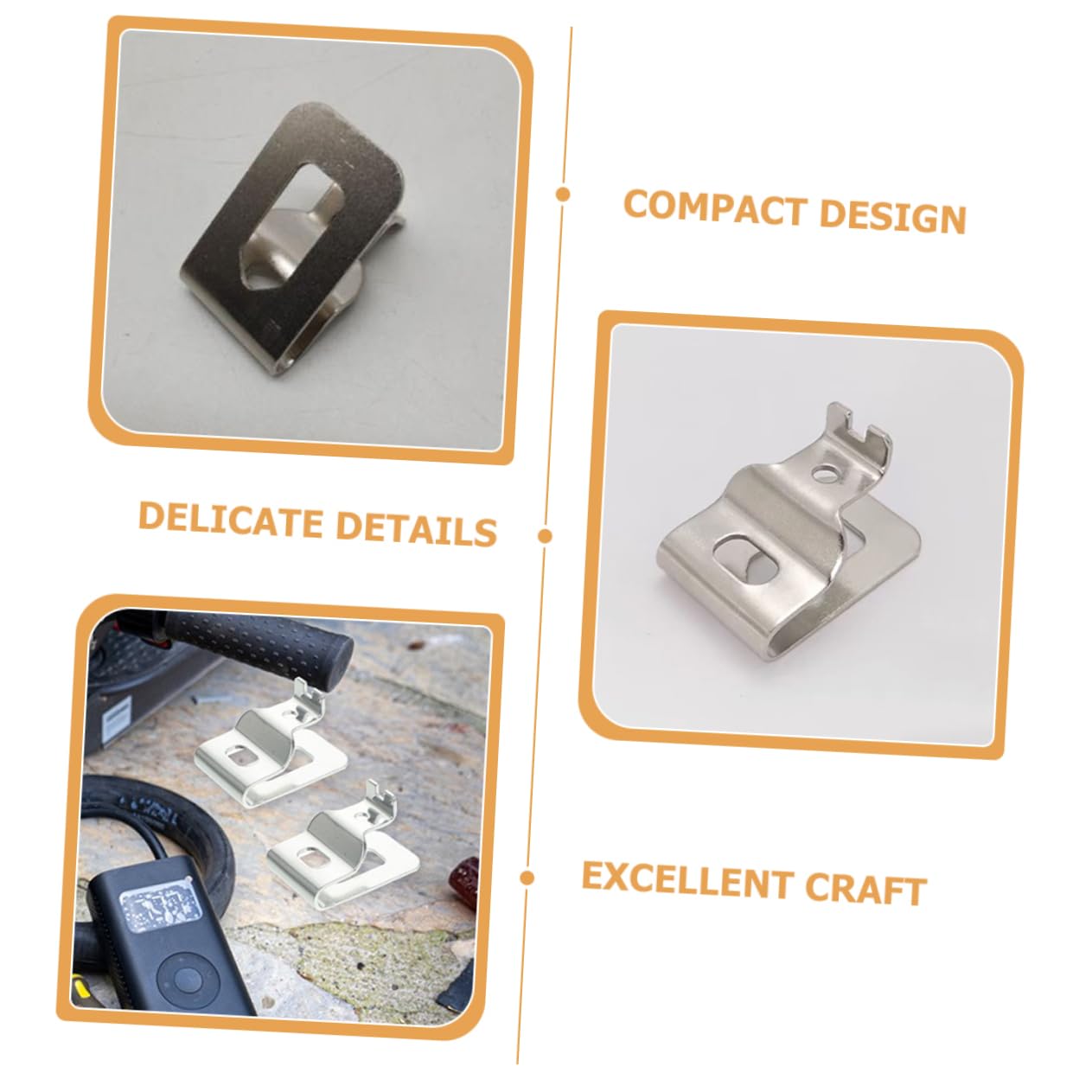 Lurrose 5 Set Clip A Gancio Per Impieghi Gravosi Gancio Da Cintura Per Trapano Avvitatore Sostituzione Della Clip Da Cintura Porta Attrezzi Da Cintura Silver 4 Pezzi*5