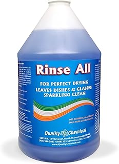 Rinse All / Commercial Industrial Grade Rinse Aid / 1 Gallon (128 oz.)