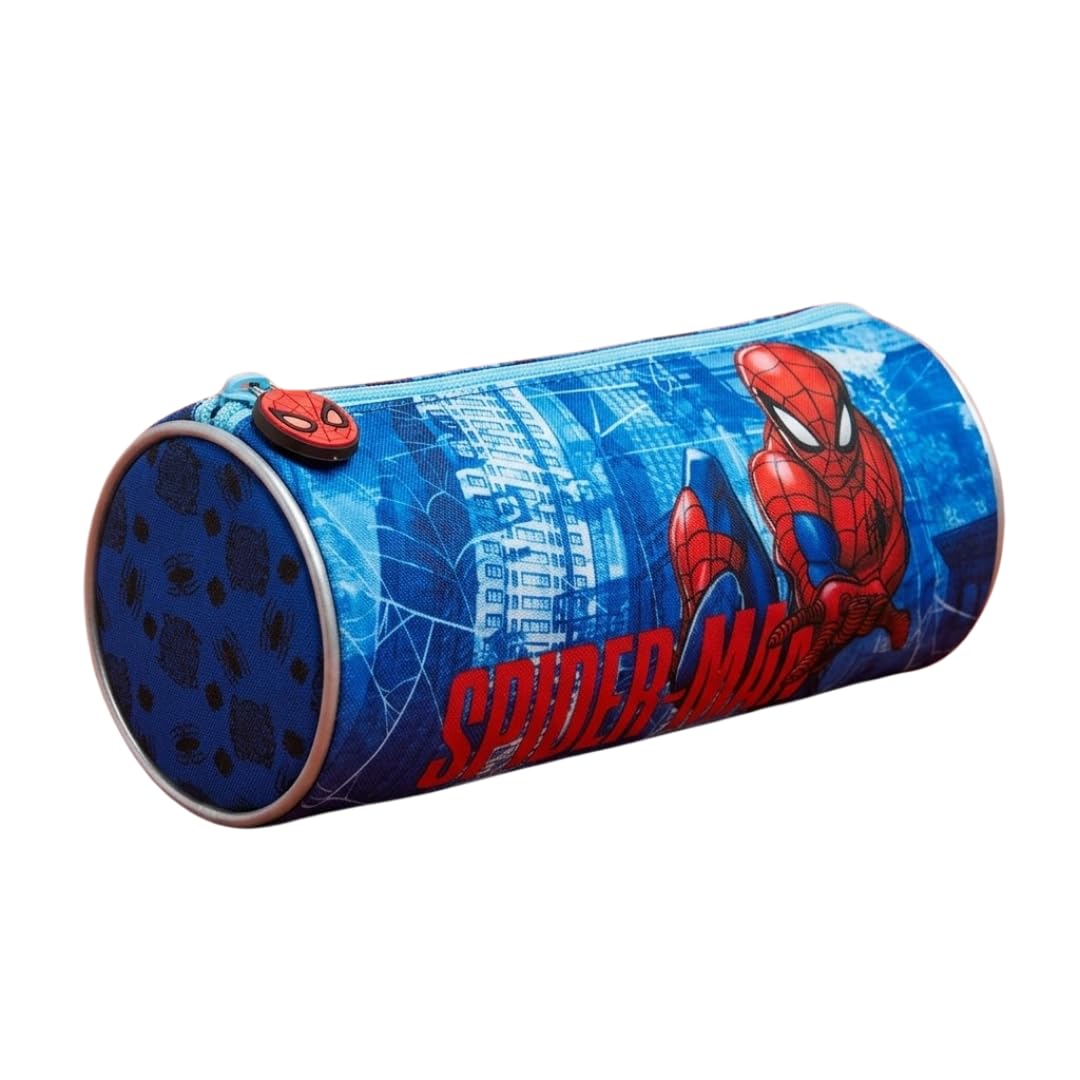 mybagstory | Spiderman Pencil Case | Canvas Design | 22 x 8 x 8 cm