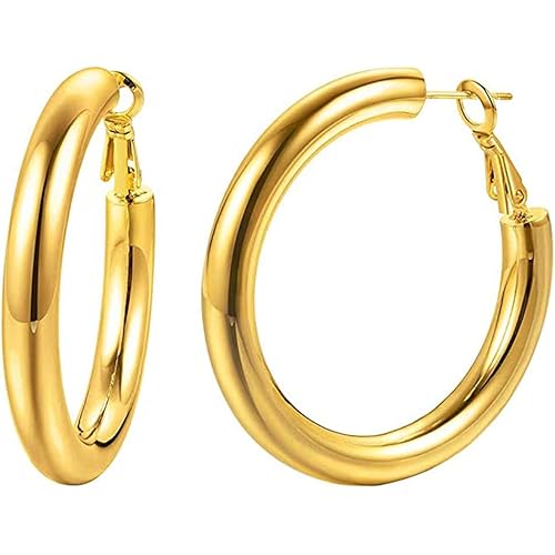 Hoop Earrings for Women 2025 925 Sterling Silver Diamond Cubic Zirconia Dangle Earring Jewelry Birthday Wedding Gifts for Her