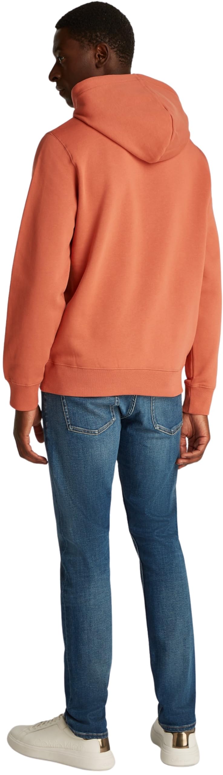 Calvin Klein Jeans Seasonal Monologo Regular Hoodie Felpa con Cappuccio Uomo