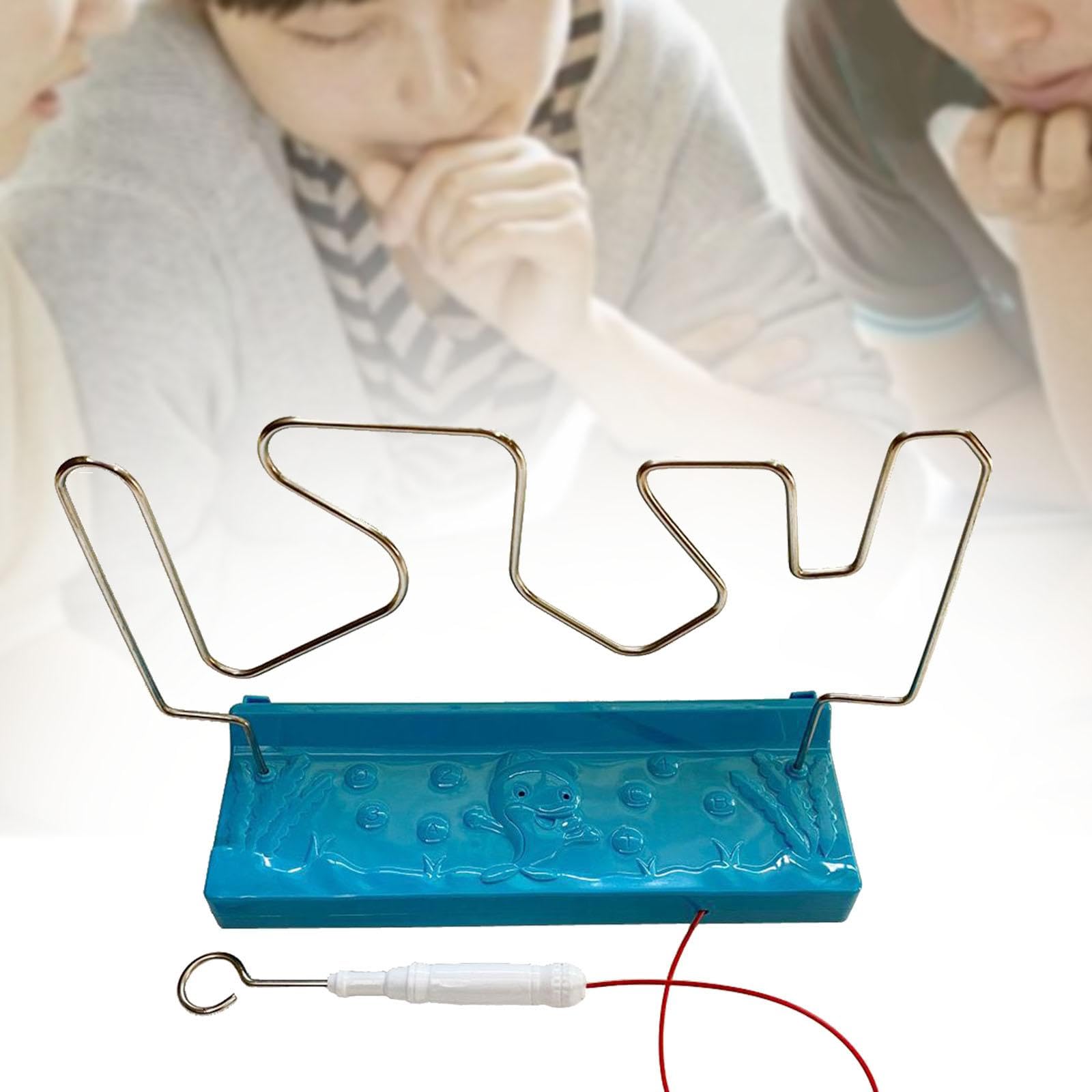 Jeu de Labyrinthe électrique, Jeu Interactif, Développement D'expériences, Jouet éducatif, Jouet D'apprentissage pour, Bleu