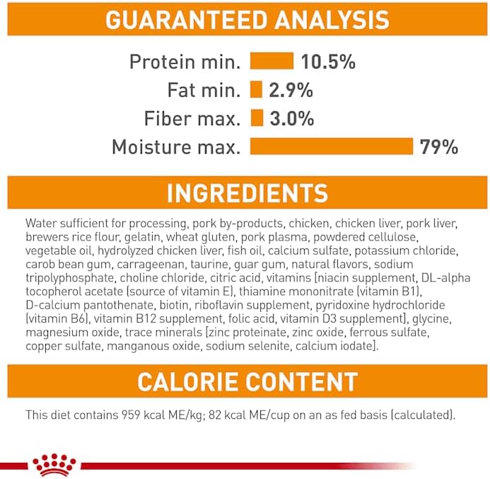 Royal Canin Feline Care Nutrition Hair & Skin Care Loaf in Sauce Canned Cat Food, 3 oz., Case of 24