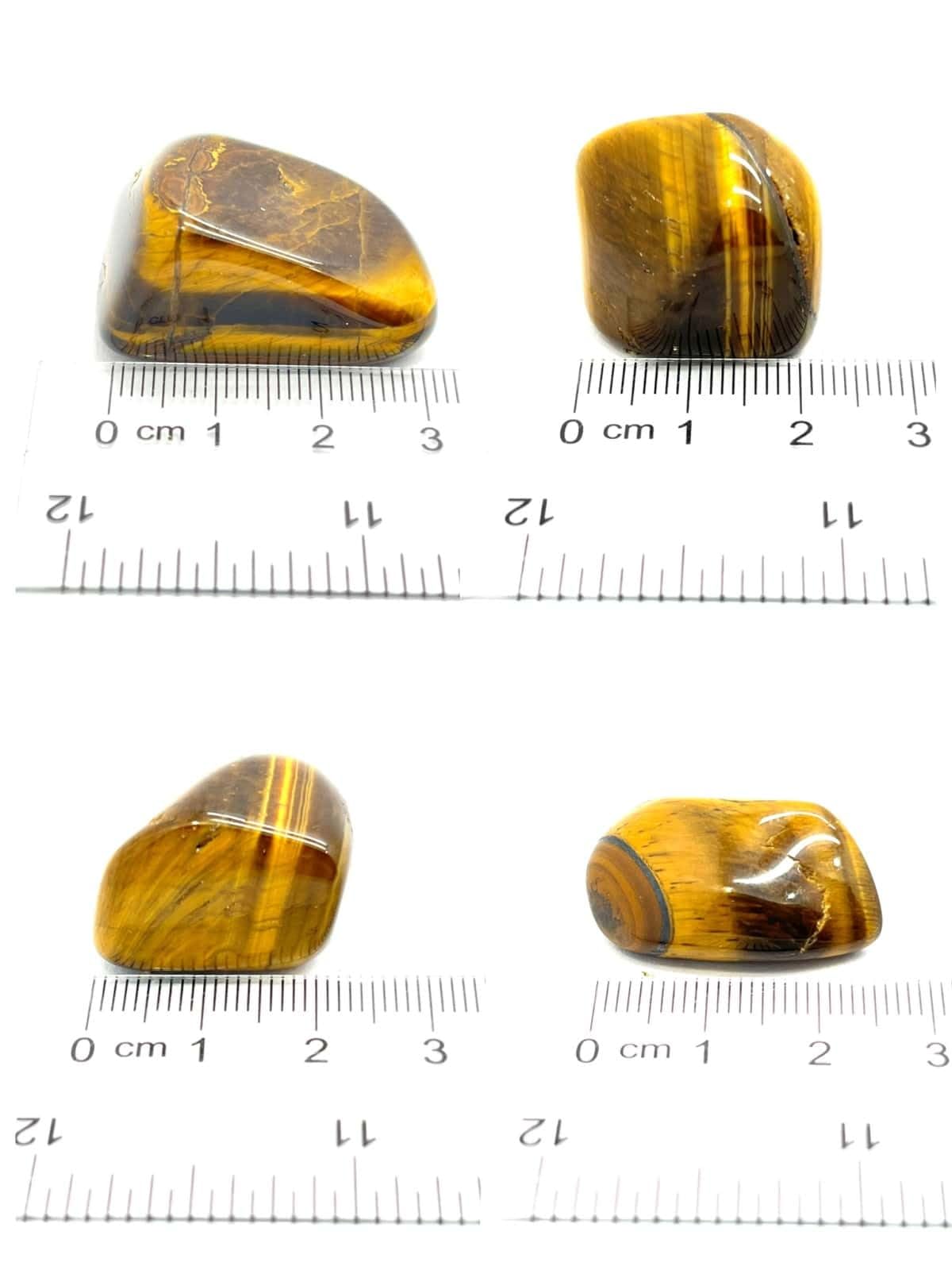 arana's - Ojo de tigre piedra natural calidad AAA - Cristales naturales y piedras preciosas - Reiki curacion de chakras equilibrio metafisico - Piedras curativas pulidas sanacion (1, Ojo de tigre) — view 6